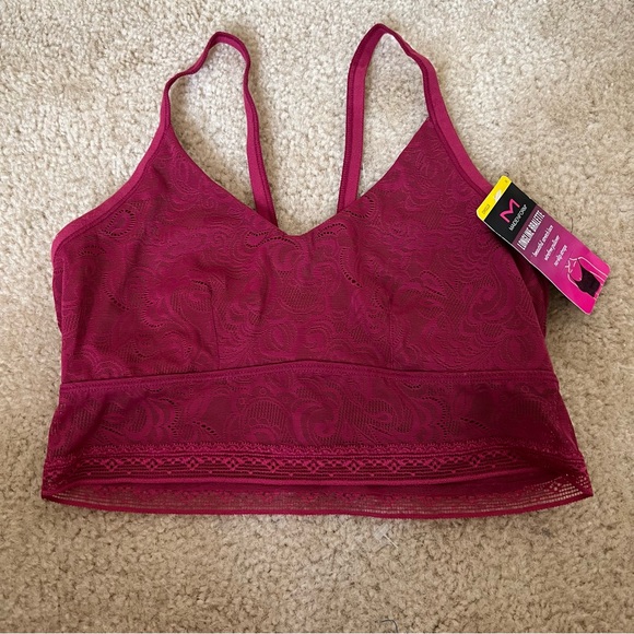 Maidenform Other - NWT Maidenform Maroon Bralette